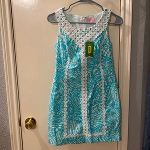 Blue and white Lilly Pulitzer dress size 0